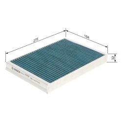 Filtre d'habitacle BOSCH 0986628561 pour JAGUAR, LAND ROVER, VOLVO et plus encore... BOSCH