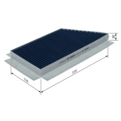 Filtre à pollen BOSCH 0986628635 pour PEUGEOT, THINK BOSCH