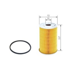 Filtre à huile BOSCH 1457429117 OE 02067261 BOSCH