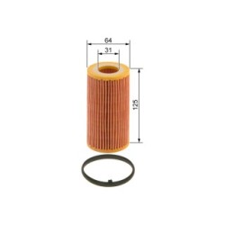 Filtre à huile BOSCH 1457429243 pour AUDI, CUPRA, KTM, SEAT, SKODA, VW BOSCH