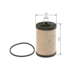 Filtre à carburant BOSCH 1457429359 pour MERCEDES, SETRA OE 3524700092 BOSCH