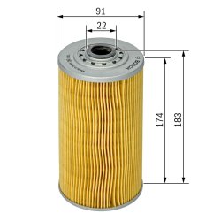 Oil Filter BOSCH 1 457 429 636 OE Ref XXXX9064275