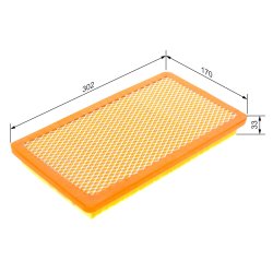 Filtre à air BOSCH 1457432150 pour ALFA ROMEO, LANCIA OE 60538923 BOSCH