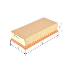 Filtre à air BOSCH 1457433060 pour TOYOTA AVENSIS, CARINA OE 10B010 BOSCH