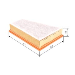 Air Filter BOSCH 1457433061 OE Ref 1444 J0