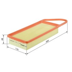 Air Filter BOSCH 1457433076 OE Ref 1444 X3 BOSCH