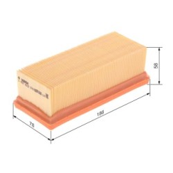 Air Filter BOSCH 1457433078 OE Ref 82 00 031 826