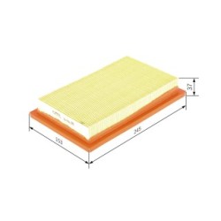 Filtre à air BOSCH 1457433269 pour FIAT, PIAGGIO PANDA, UNO, PORTER BOSCH