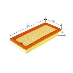 Filtre à air BOSCH 1457433286 pour FIAT, INNOCENTI OE 71736145 BOSCH