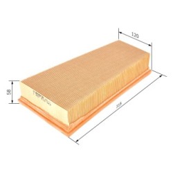 Filtre à air BOSCH 1457433543 pour CITROËN, PEUGEOT XSARA, ZX, 306 OE 1444F6 BOSCH