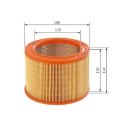 Air Filter BOSCH 1457433544 OE Ref 1444 G1