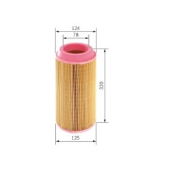 Air Filter BOSCH 1457433557 OE Ref 217 129 620 1