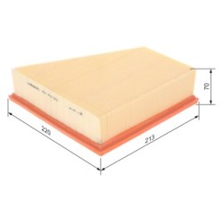 Filtre à air BOSCH 1457433575 pour SEAT, SKODA, VW OE 6Q0129620 BOSCH