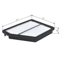 Air Filter BOSCH 1457433584 OE Ref 28113 17500