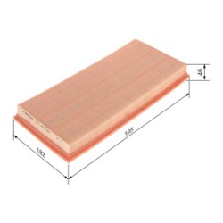 Filtre à air BOSCH 1457433594 pour MERCEDES CLASSE A, CLASSE B OE A6400940204 BOSCH