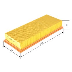 Filtre à air BOSCH 1457433608 pour FORD MONDEO OE 1444R0 BOSCH