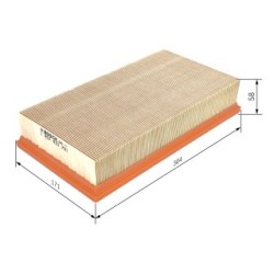 Air Filter BOSCH 1457433701 OE Ref A 104 094 02 04