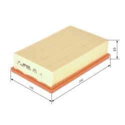 Air Filter BOSCH 1457433711 OE Ref 6920749