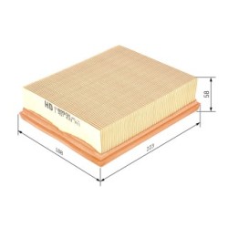 Air Filter BOSCH 1457433741 OE Ref 83 56 16