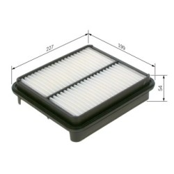 Air Filter BOSCH 1457433956 OE Ref 91174457