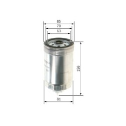 Fuel Filter BOSCH 1457434194 OE Ref 1906 62