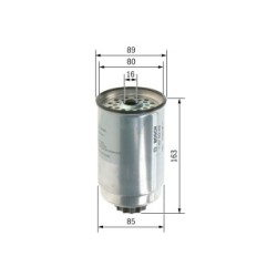 Fuel Filter BOSCH 1457434408 OE Ref 5020307