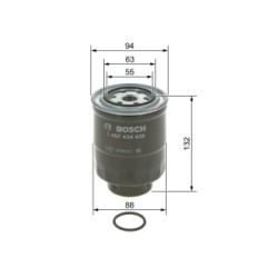 Fuel Filter BOSCH 1457434438 OE Ref 23303 83706