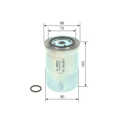 Fuel Filter BOSCH 1457434459 OE Ref ME132526