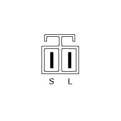 Alternator BOSCH 1 986 A01 609 OE Ref XM3410300AA