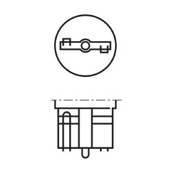 Ampoule de feu de position de stationnement BOSCH 1987301098 pour ABARTH, ALFA ROMEO et plus encore... BOSCH