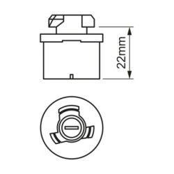 Bulb BOSCH 1987302028