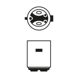 Ampoule de phare BOSCH 1987302105 pour APRILIA, BENELLI, CAGIVA, DERBI et plus. BOSCH