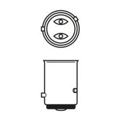 Ampoule de feu stop BOSCH 1987302215 pour ALPINA, AUDI, BMW, CHEVROLET et plus encore... BOSCH