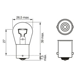 Bulb BOSCH 1 987 302 523