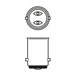 Ampoule de feu stop BOSCH 1987302532 pour ASTRA, DAF, IRISBUS, IVECO, MAN et plus encore... BOSCH