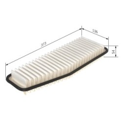 Air Filter BOSCH 1987429163 OE Ref 17801 28010