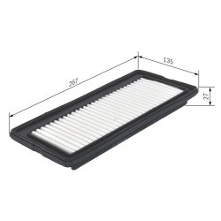 Filtre à air BOSCH 1987429167 pour HYUNDAI ATOS OE BF8T-9155-AA BOSCH