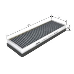 Pollen Filter BOSCH 1987431154 OE Ref 000 830 12 18 BOSCH