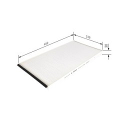 Filtre à pollen BOSCH 1987431204 pour MAN, NEOPLAN OE 36779100020 BOSCH