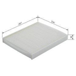 Pollen Filter BOSCH 1987432038 OE Ref 90520549 BOSCH