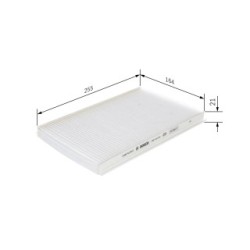 Filtre à pollen BOSCH 1987432183 pour FIAT PALIO, SIENA, STRADA OE 7082301 BOSCH