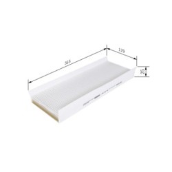 Filtre à pollen BOSCH 1987432192 pour FORD TRANSIT OE YC1H19N619AB BOSCH