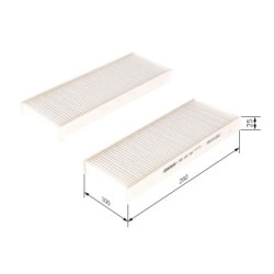 Pollen Filter BOSCH 1987432194 OE Ref 999M1VR006 BOSCH