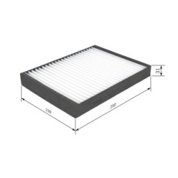 Pollen Filter BOSCH 1987432221 OE Ref 95861-54J00