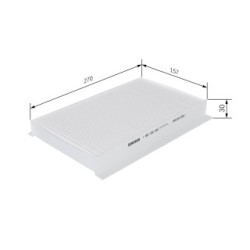 Filtre à pollen BOSCH 1987432235 pour LAND ROVER DISCOVERY, RANGE ROVER BOSCH