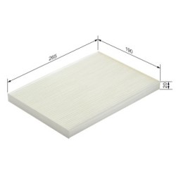 Filtre à pollen BOSCH 1987432238 pour NISSAN OE B7277EN00M BOSCH