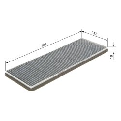 Cabin Air Filter BOSCH 1 987 432 310 OE Ref 905658793