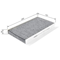 Filtre à pollen BOSCH 1987432535 pour LAND ROVER DISCOVERY, RANGE ROVER BOSCH