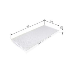 Pollen Filter BOSCH 1987432541 OE Ref 500039711