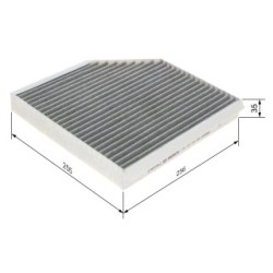 Filtre à pollen BOSCH 1987432548 pour AUDI, BENTLEY OE 4H0819439 BOSCH
